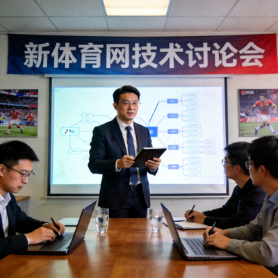 新体育网首席技术官在技术讨论会上讲解产品架构