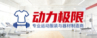 运动装备品牌‘动力极限’Logo，专业运动服装与器材制造商